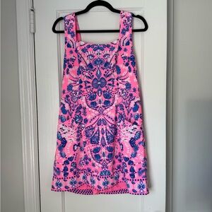 Lilly Pulitzer Pink and Blue Romper- NWT